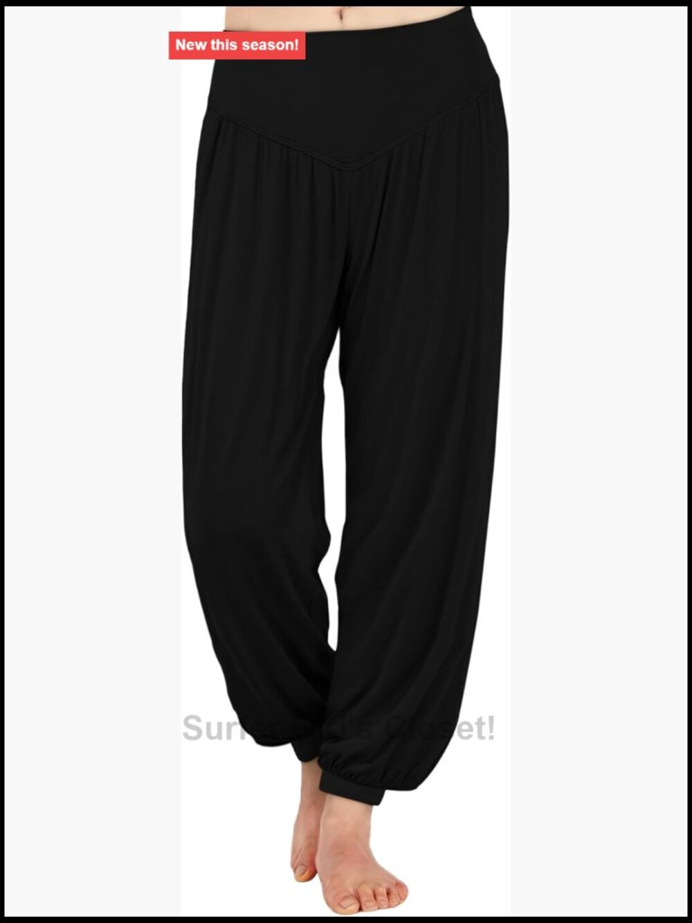 Modal Yoga Pants Loose Harem Pants Soft Pilates Dance Joggers Lounge Pajama